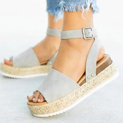 Dames Sandalen Sleehakken Schoenen Voor Dames Hakken Sandalen Zomerschoenen Slippers Chaussures Femme Platform Sandalen 39 beige