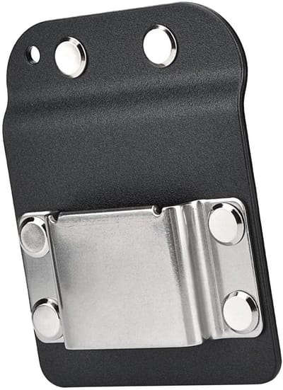 Dailygoods - Boorriemhouder - Roestvrijstalen Haak - Handige Gereedschapsopslag - Geschikt voor Riemen Tot 2 Inch - Verlengde Lengte - Perfect voor Kl...