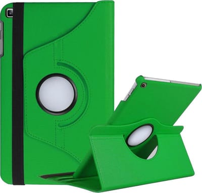 Hoesje - Geschikt voor Samsung Galaxy Tab A 10.1 (2019) - 360 Graden Hoes - Draaibare Hard Cover Case - Tablethoes Draaibaar - Groen