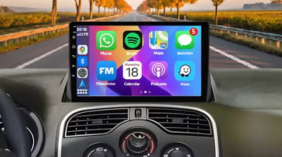 Autoradio 4/64GB met Carplay en Android auto | Geschikt voor Renault Kangoo 2008-2020 | Radio scherm met Navigatie | 2008 2009 2010 2011 2012 2013 2014 2015 2016 2017 2018 2019 2020