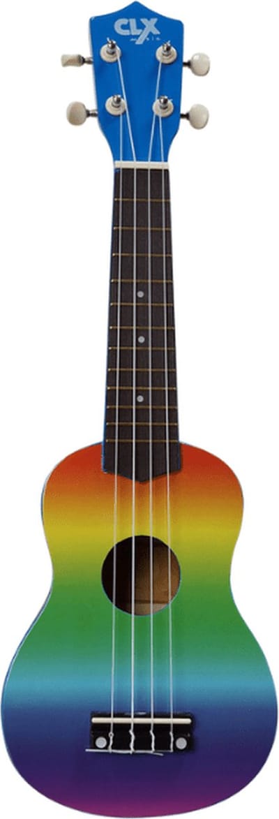 CLX 21 Sopraan Ukulele Rainbow Air