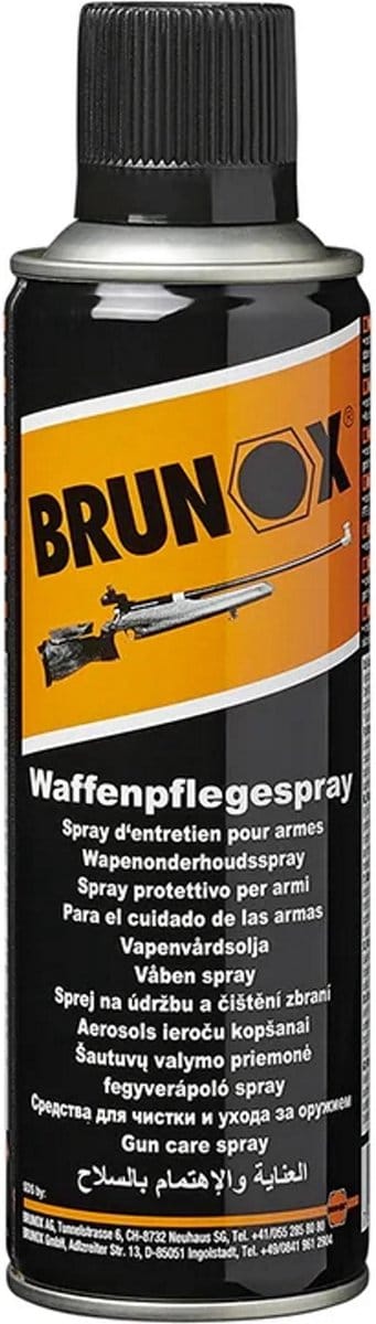 Brunox ® Wapenonderhoudsspray - Reinigt, smeert en beschermt - 300 ml