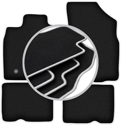 CARLUX-SILVER automatten voor: Dacia Duster I 4WD SUV (2010-2018)