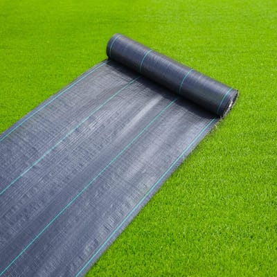 5x100ft Weed Barrier Landscape Fabric Heavy Duty, Premium 3.5oz Weed Barrier Fabric Weed Fabric, Garden Landscaping Fabric