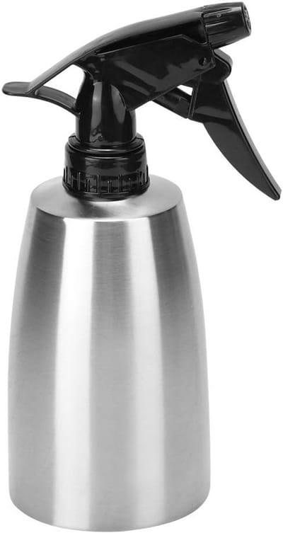 Water Spray Fles voor Koken en Schoonmaken - 400 ml Keuken Spray Can met Ergonomisch Ontwerp en Duurzaam RVS