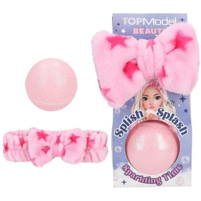 Depesche TOPModel badparels en haarband BEAUTY and ME Opmaken en sieraden
