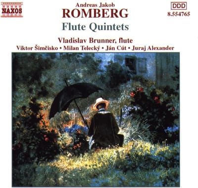 Vladislav Brunner - Romberg: Flute Quintets 1-3 (CD)