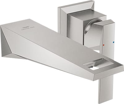 GROHE 2-gats-WT-wandkraan Allure Brilliant 29402 FMS uitlading 161mm supersteel, 29402DC0