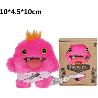Fuggler Pluche Baby Serie Mr Needles Grappig Lelijk Monster Fuggs Munch Dol Konijn Grote Ogen Vreemde Vreemdeling Knuffelpop Cadeau Zacht Speelgoed 9CM