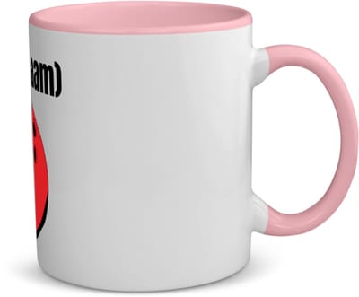 Akyol - bowlingsbal met eigen naam koffiemok - theemok - roze - Bowlen - bowlers - iemand die houdt van bowlen - verjaardag - cadeau - kado - 350 ML inhoud