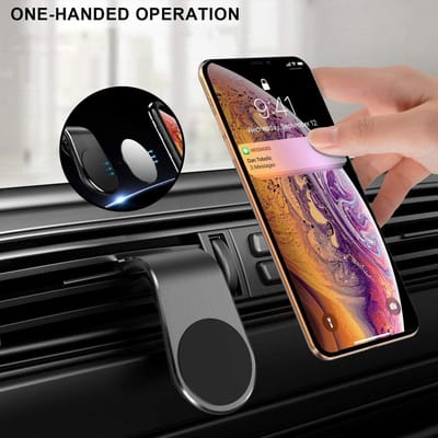 Eisenz Magnetische Telefoonhouder Auto Ventilatierooster – Sterke Magneet – 360° Draaibare Smartphone Houder – Universeel - Geschikt voor iPhone & Android
