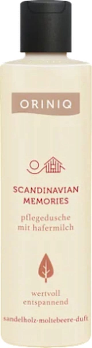 ORINIQ Douchegel Scandinavian Memories 250 ml | Verzorgende Douchegel met Havermelk - Sandelhout - Cloudberry - Douchegel Verzorgend