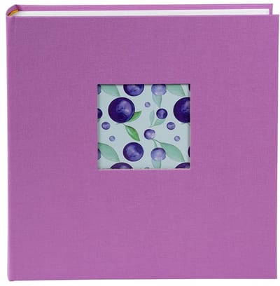 Goldbuch - Fotoalbum Bella Vista - Lavendel/Wit - 30x31 cm - 100 pagina's