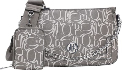JOOP! Schoudertas Fragile Jasmina Shoulderbag Mud Donkergrijs