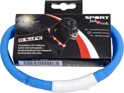 Jack And Vanilla - Halsbanden - Led Halsband - Blauw - 20-75cm 44/0004 - 178152