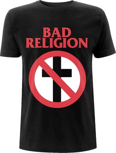 Bad Religion - Classic Buster Cross Heren T-shirt - S - Zwart