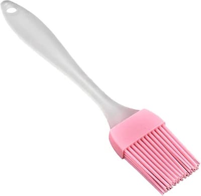 Bakkwast - Invetkwast - Keukenkwast - Siliconen - 15cm - Roze - Keukengerei - Jonyx