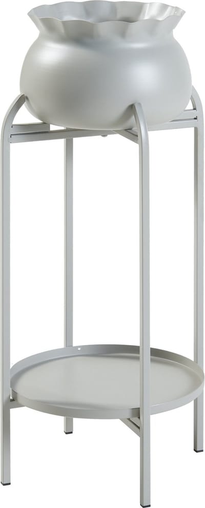 Plantenstandaard Altena 80,5x40x40 cm lichtgrijs [en.casa]