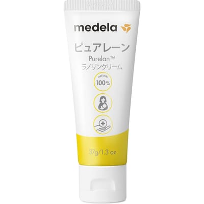 Crème de soin pour mamelons Medela Pure Lane 37 g Pas besoin d'essuyer avant d'allaiter lanoline naturelle Soutient l'allaitement en douceur à 100 % blanc