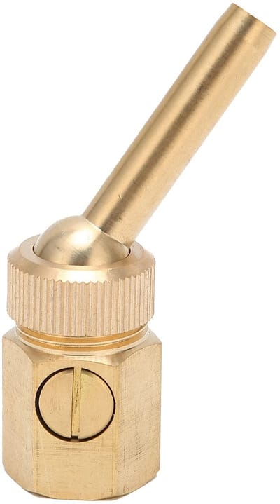 Dailygoods- Watersproeikop Messing - Verstelbare Fonteinsproeier - Binnendraad 20mm - Duurzaam Materiaal - Eenvoudige Installatie - Geschikt voor Vijvers - Fonteinkop