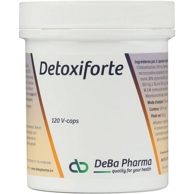DeBa Pharma Detoxiforte 120 Capsules