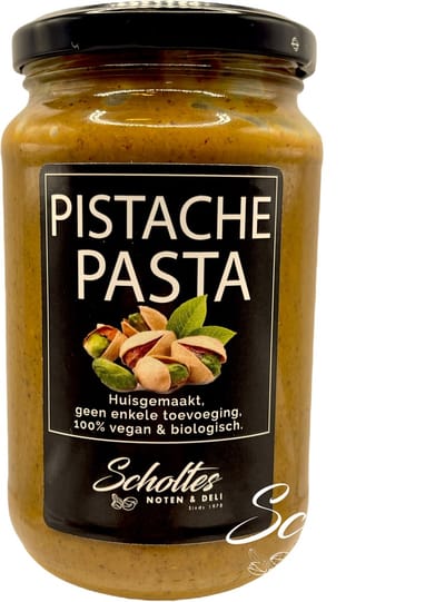 Pistache Pasta | 100% Pistache Notenpasta | Huisgemaakt | 330g | Geen toevoegingen