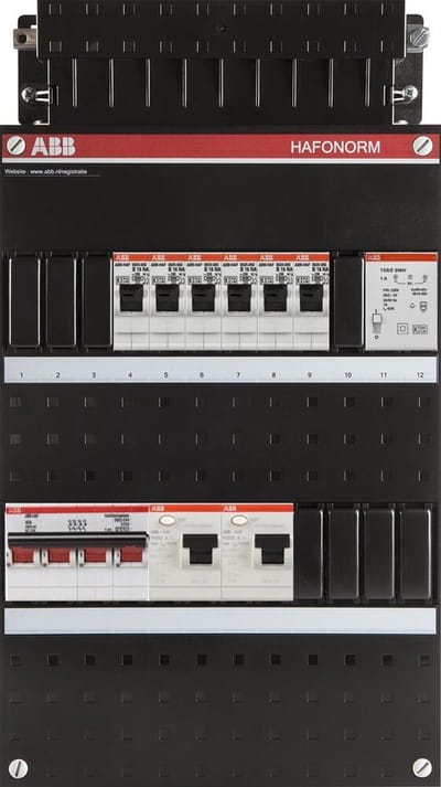 ABB Hafonorm Installatiekast - Groepenkast- Groepenkast met installatie automaat- 1SPF006907F1726 - E37AX