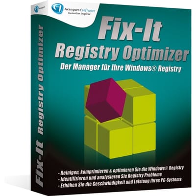 Fix-It Registry Optimizer
