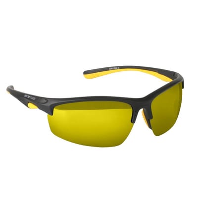 Mikado Gepolariseerde Zonnebril 7524 – Gele Visbril met Spiegeleffect – Polarized voor Vissen & Outdoor