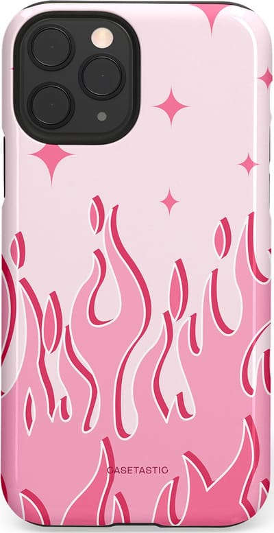Casetastic Hoesje Geschikt voor Apple iPhone 11 Pro - Stijlvolle Beschermende Duo-layer Case - Twinkelvuur