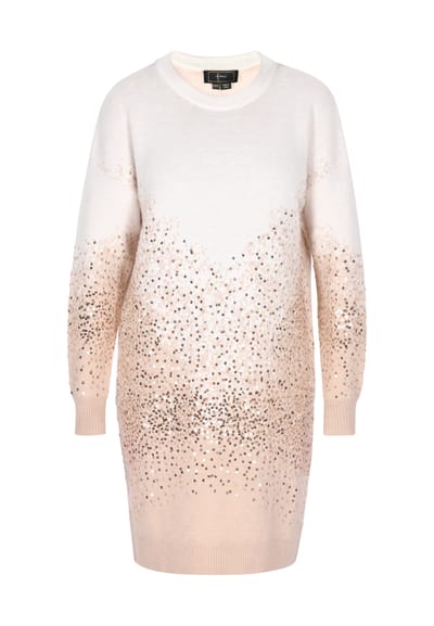 Faina Jurk Dames Gebroken wit beige