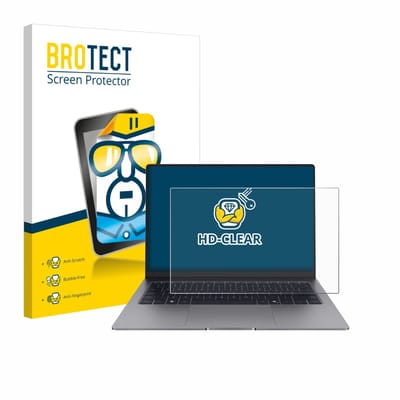 BROTECT - Screenprotector voor Honor MagicBook X14 Plus 2025 - Folie Beschermfolie transparant