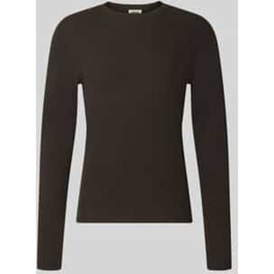 Slim fit shirt met lange mouwen van puur katoen model 'Enil'
