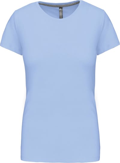 Kariban Dames t-shirt ronde hals korte mouwen K380 - sky blue - L