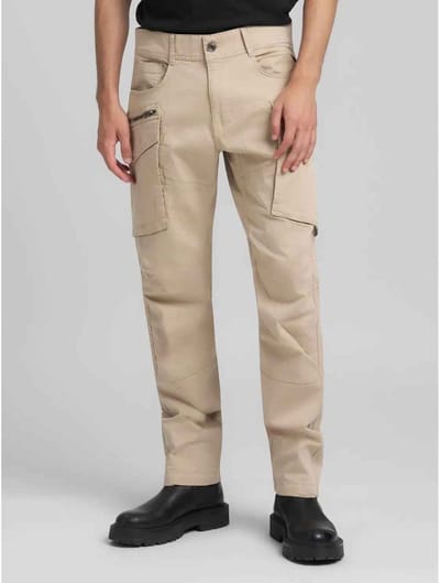 Replay Joe Pants Broeken Heren - Zand - Maat 36/32