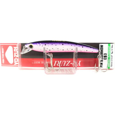 Yo Zuri Pin'S Minnow 70 mm zinkend kunstaas F1165-PRT (6145) black