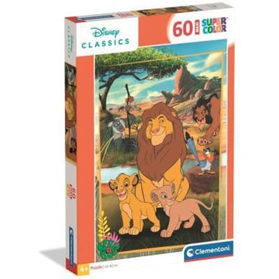 Clementoni Kinderpuzzel Disney Classic - Puzzel 60 Maxi Stukjes - Legpuzzel voor je Kind - Educatief Speelgoed - Puzzels voor Kinderen vanaf 4 Jaar