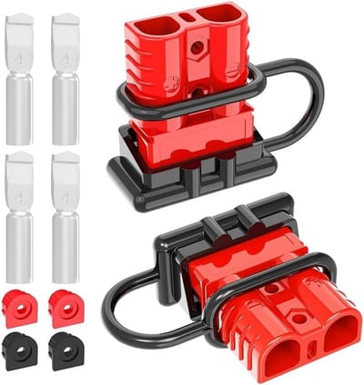 Set van 2 Accusnelkoppelingen 120A voor Batterijkabel - 2 tot 6 AWG - 12V tot 36V