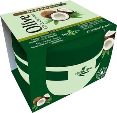 HerbOlive Body Boter *Olijfolie & Kokosnoot* 250ml