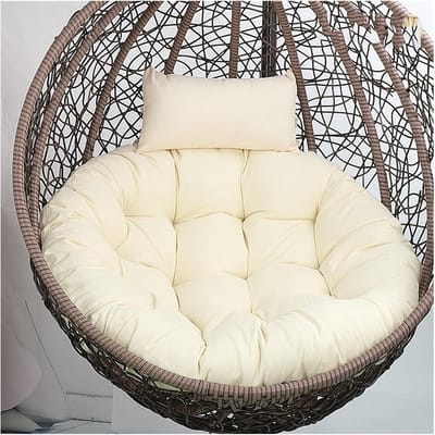 Eierstoel Kussen - Hangmat Stoel - Buiten Ontspannen - Waterdicht en Wasbaar - 120cm Diameter - Kleurrijk