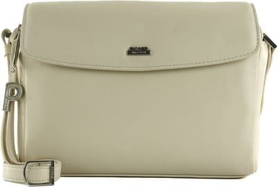 PICARD Leren Schoudertas Really Crossbody Bag Cream Crème