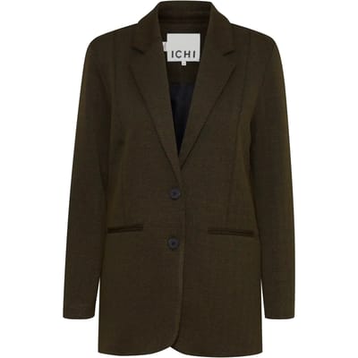 Ichi IHKATE JACQUARD OVERSIZE BL Blazer - Maat M