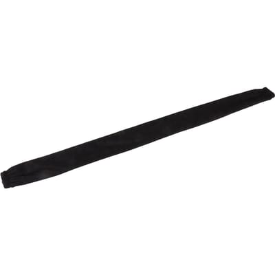 Kettingbeschermer Stofdicht Draad Flanel Doek 60cm Lengte 5cm Breedte met Rits voor Bescherming zwart