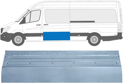 Interne reparatie achterste deuren voor Volkswagen Crafter 2005-2017 / Links