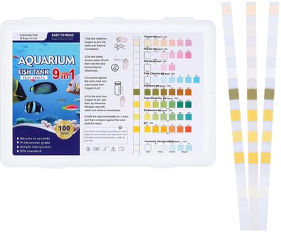 Dailygoody - Aquarium Test Strips - 9-in-1 Water Test Kit - Geschikt