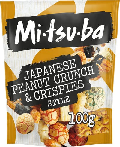 Mitsuba – Japanese peanut crunch and crispies – Borrelmix – Snacks - Box of 6 x 100 gram