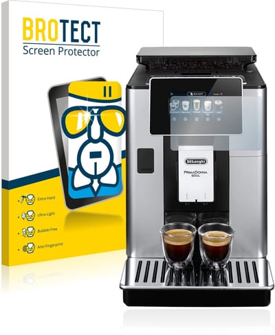 Screenprotector voor DeLonghi PrimaDonna Soul ECAM610.55.SB Beschermglas transparant