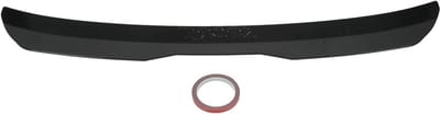 Ronte - Universele auto achterspoiler wing voor MK1, MK2, MK3, MK4, MK5, MK6, MK7 - Glanzend zwart - 2000 tot 2022 - Spoiler dakspoiler ABS - Verbeterde prestaties - Eenvoudige installatie.