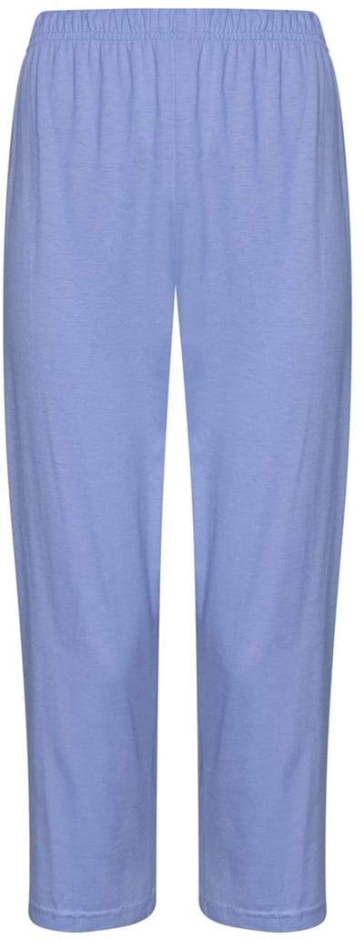 Pastunette Pyjama Soft Blue - Katoen - Blauw/Wit - Maat 38
