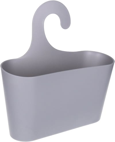 Toyma Badkamerorganizer - hangmand - grijs - 21 x 10 x 11 cm - badrekje